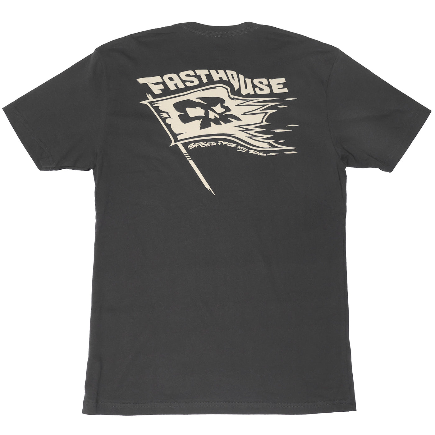 Fasthouse Beckon SS Tee Black - Rear View