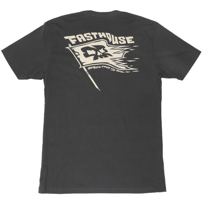 Fasthouse Beckon SS Tee Black - Rear View