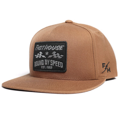 Fasthouse Bound by Speed Hat Camel - Front Side View