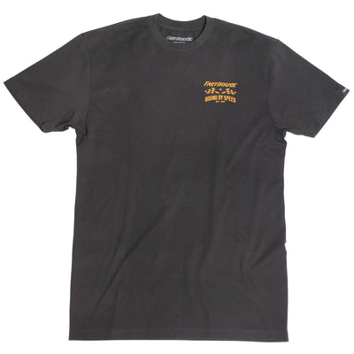 Fasthouse Bound SS Tee Black - Front View