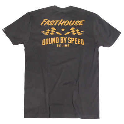 Fasthouse Bound SS Tee Black - Rear View