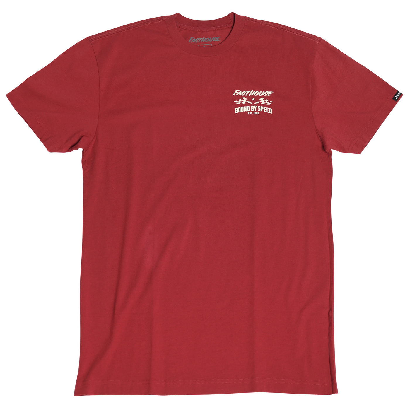 Fasthouse Bound SS Tee Cardinal - Front View