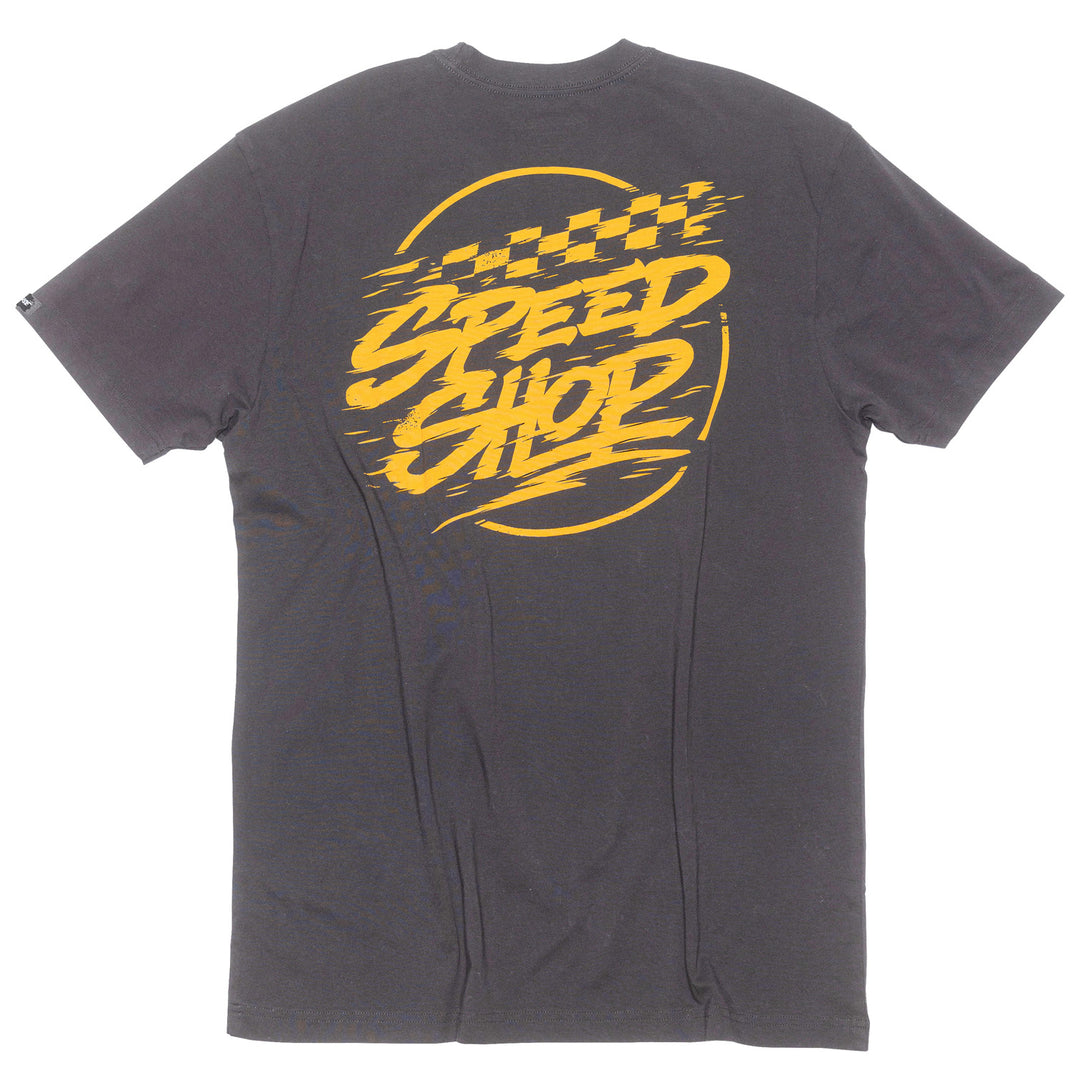 Fasthouse Burner SS Tee Black - Rear View
