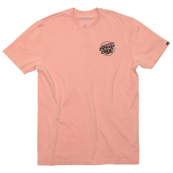 Fasthouse Burner SS Tee Smoked Paprika - Front View