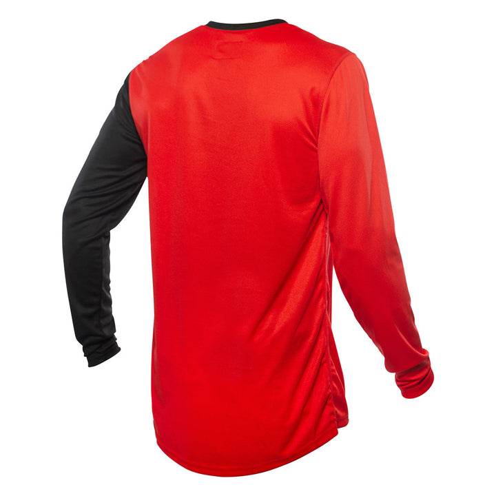 Fasthouse Carbon Jersey Red - Rear View