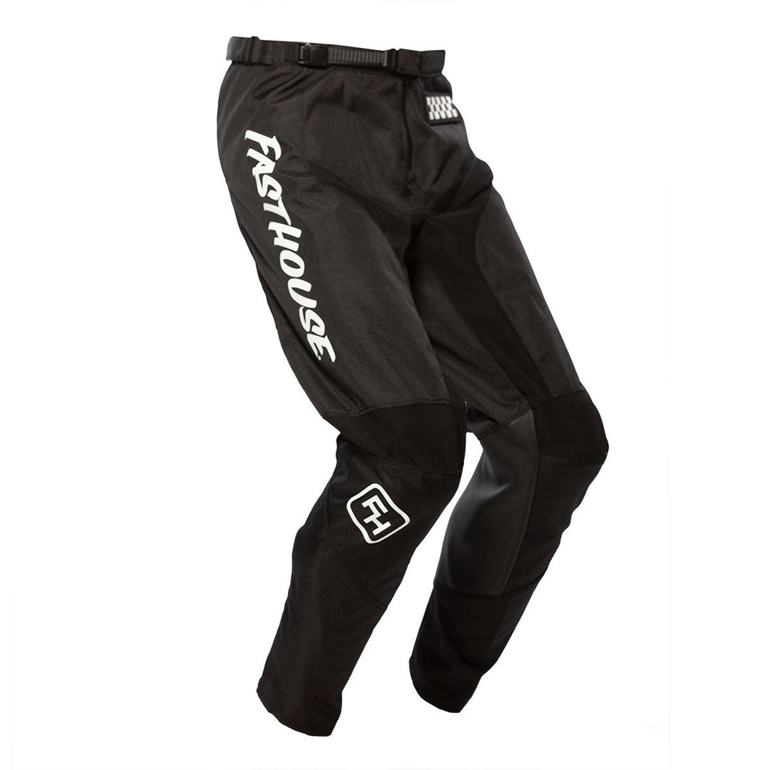 Fasthouse Carbon Pant Black - Front Right Side View