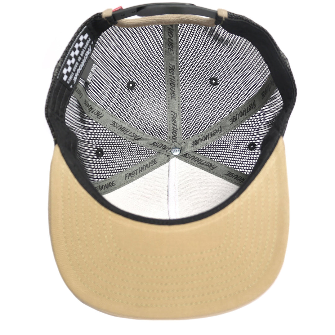 Fasthouse Chalet Hat Olive - Bottom Up View