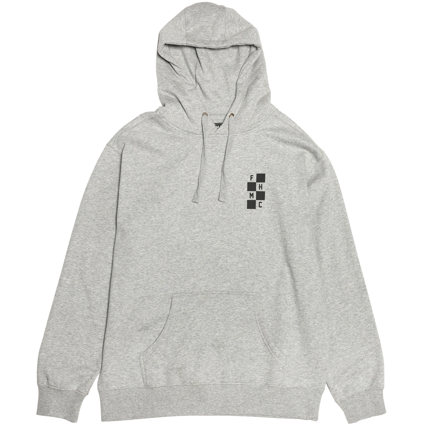 Fasthouse Chalet Hooded Pullover Heather Gray - Front View