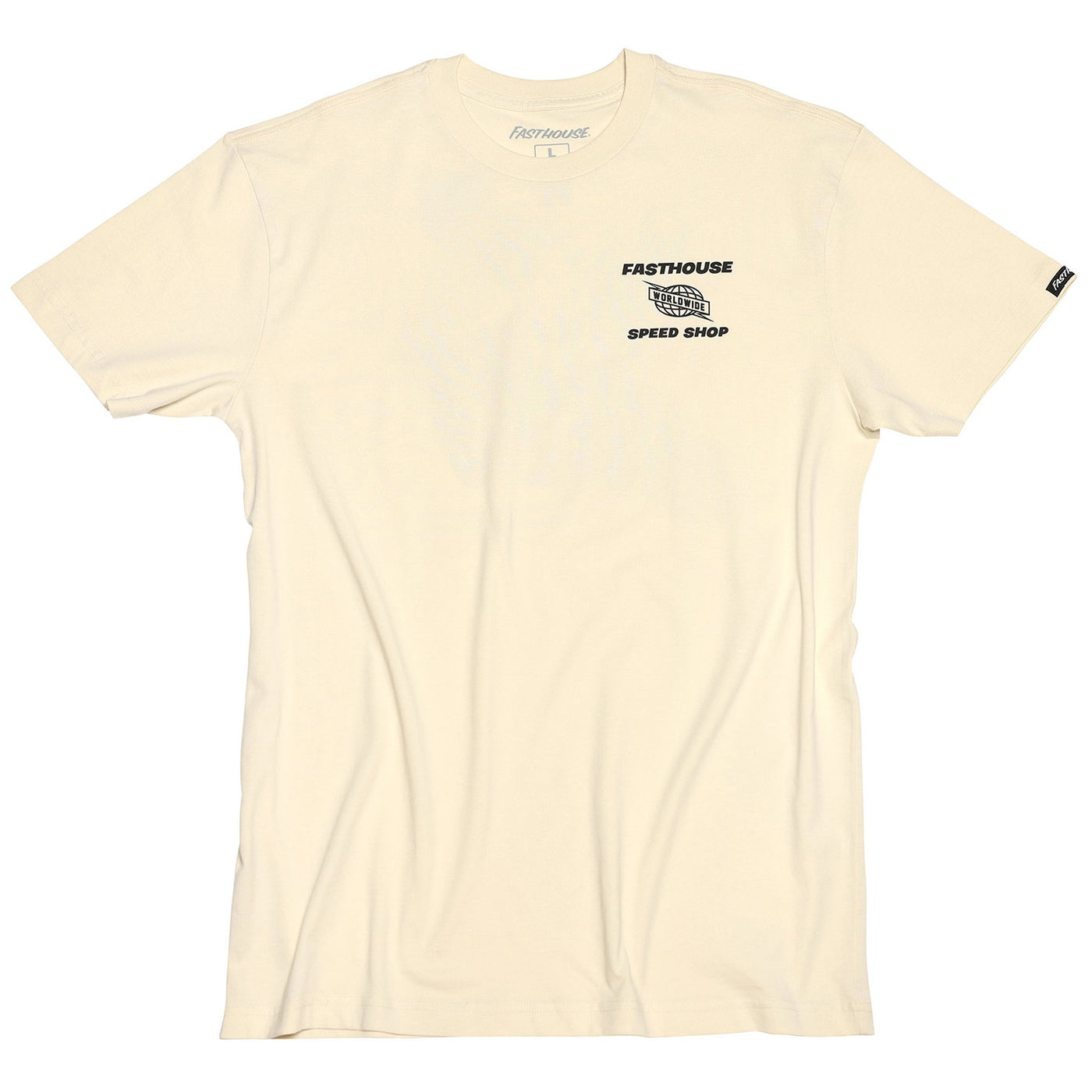 Fasthouse Champion Tee Natural - Front View