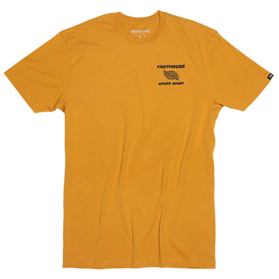 Fasthouse Champion Tee Vintage Gold - Front View