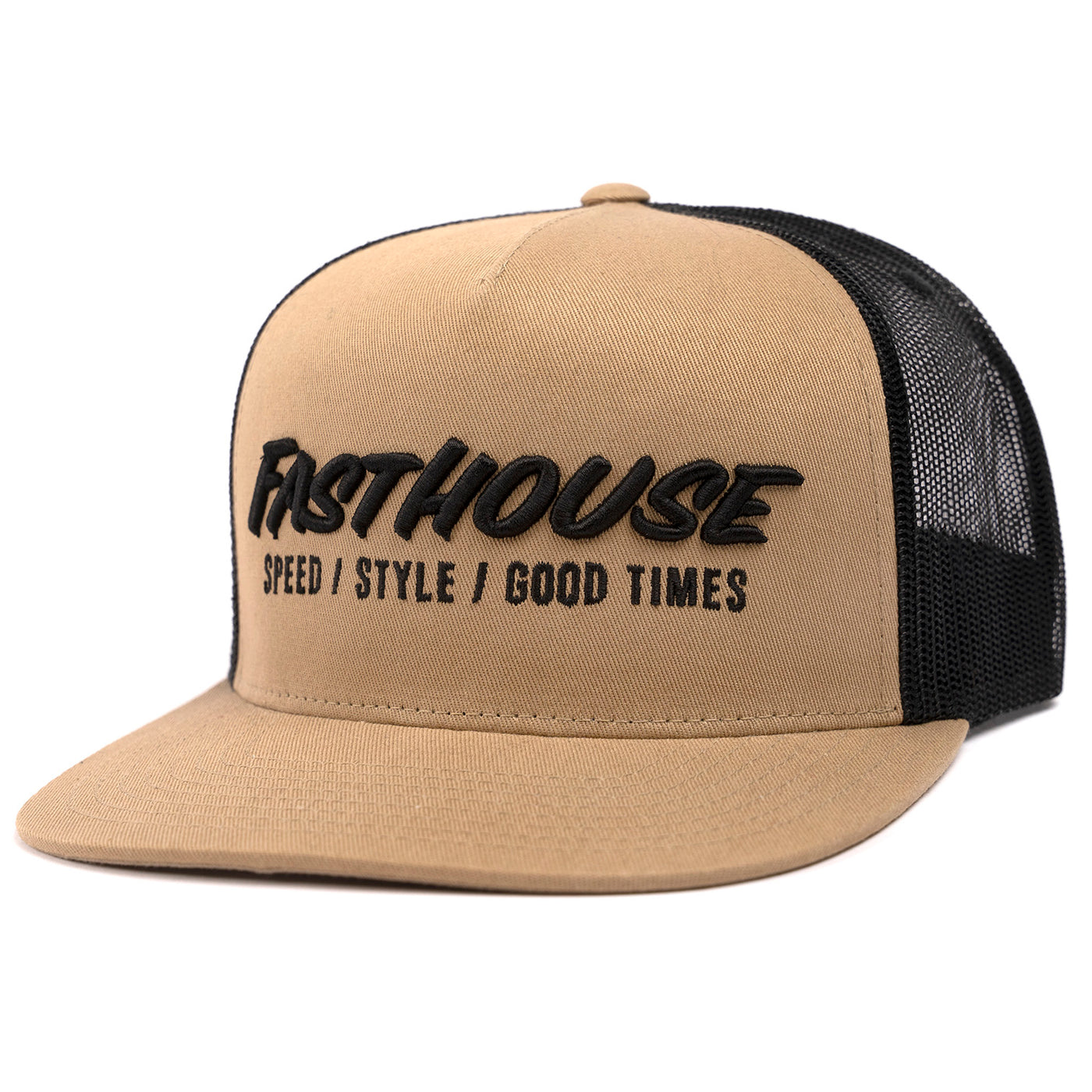 Fasthouse Classic Hat Tan - Front Side View