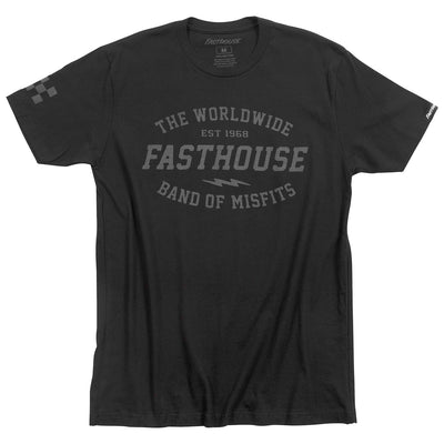 Fasthouse Coalition Tee Black - Front View