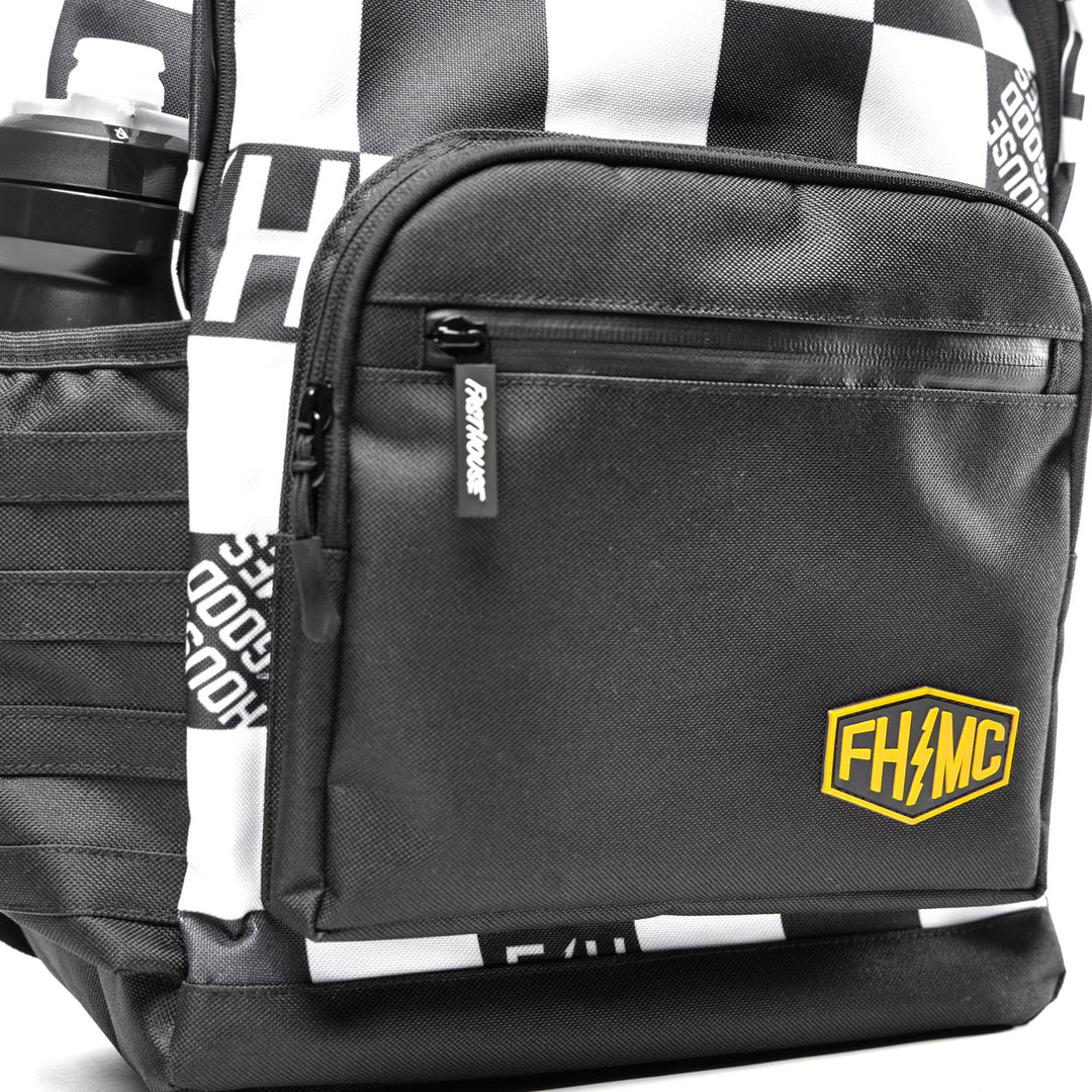 Fasthouse Coast Backpack - Close-Up of Secondary Front Pocket