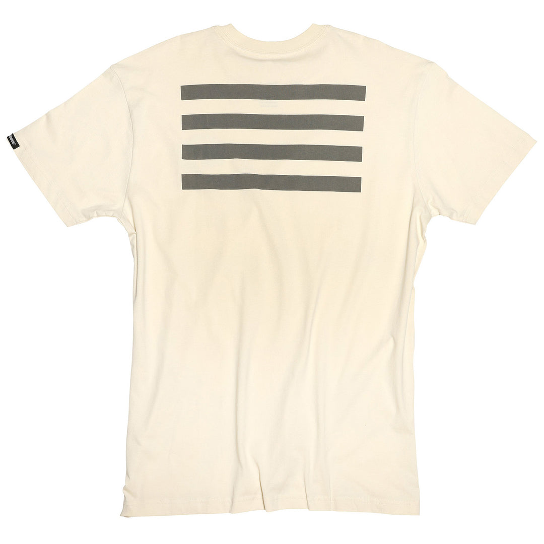 Fasthouse Cobalt Tee Natural - Rear View