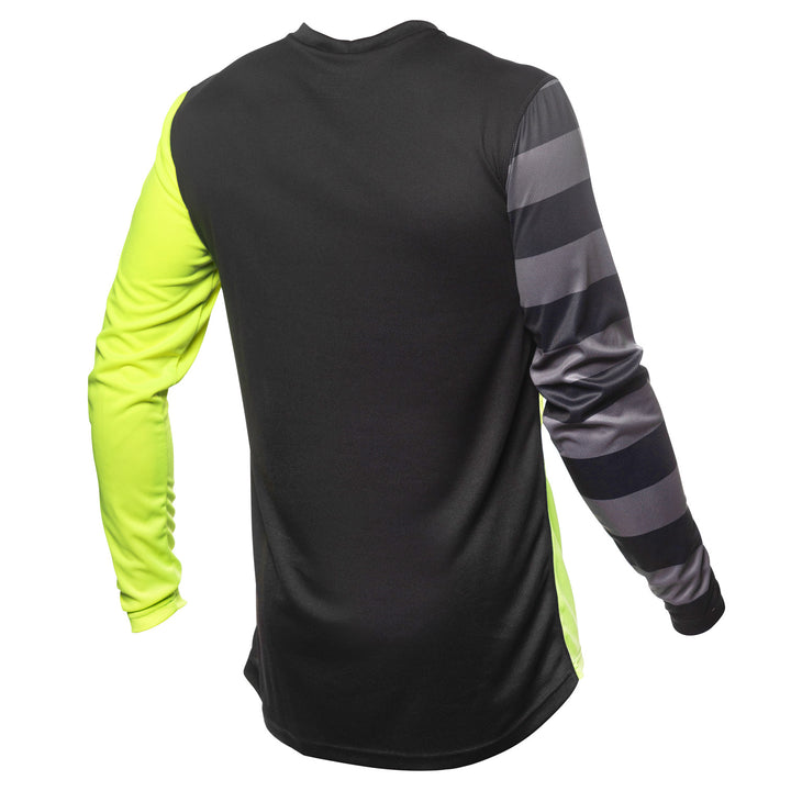 Fasthouse Carbon Eternal Jersey High-Viz/Black - Rear View