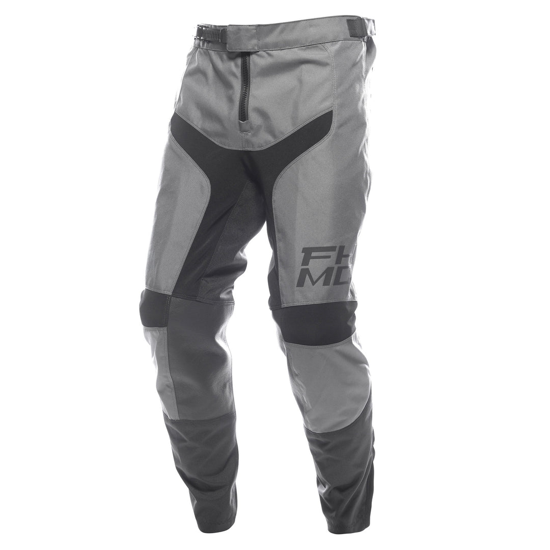 Fasthouse Carbon Method Pants Gray/Black - Front Left Side View