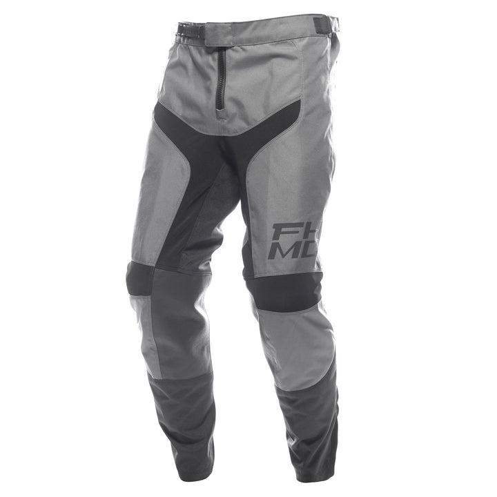 Fasthouse Carbon Method Pants Gray/Black - Front Left Side View