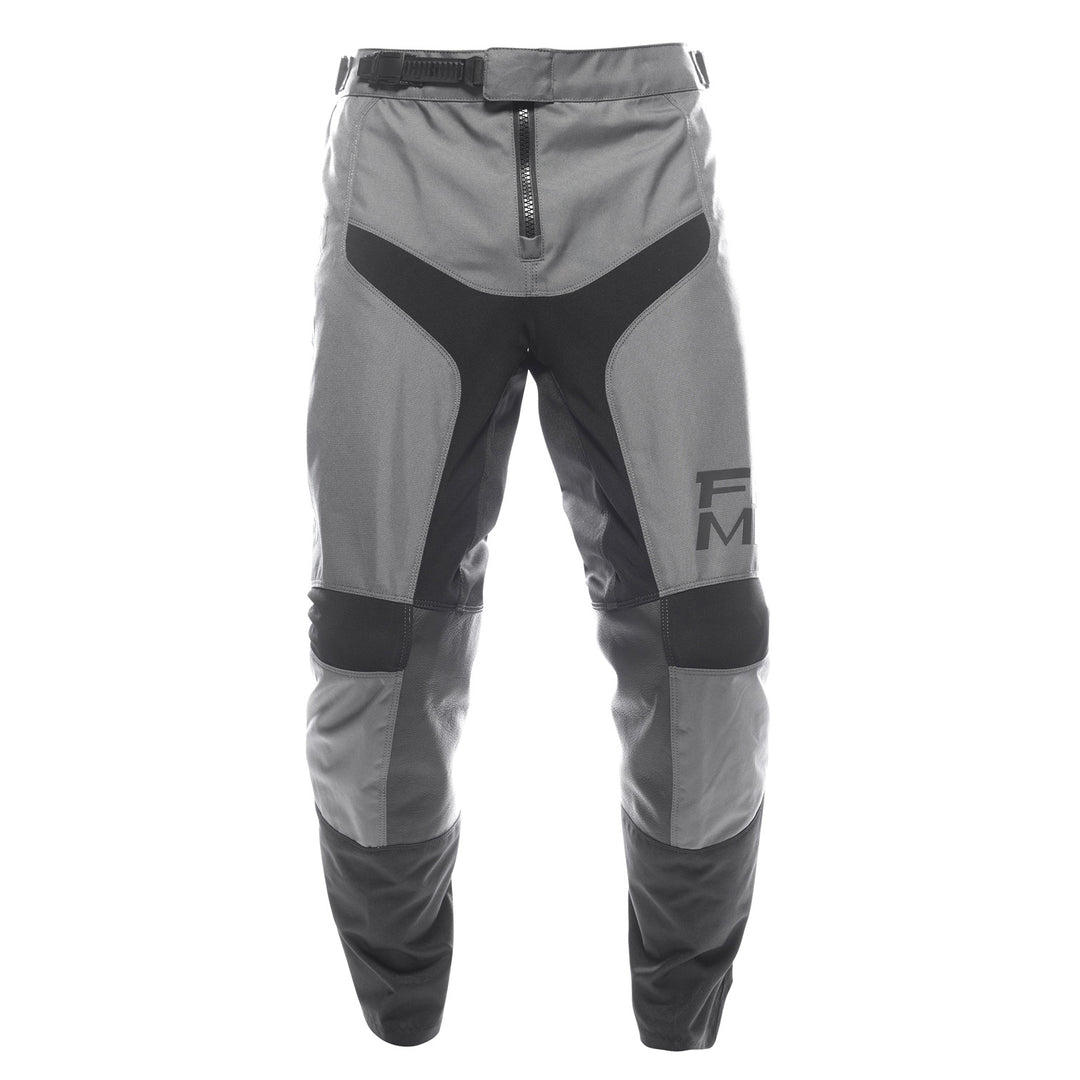 Fasthouse Carbon Method Pants Gray/Black - Front View