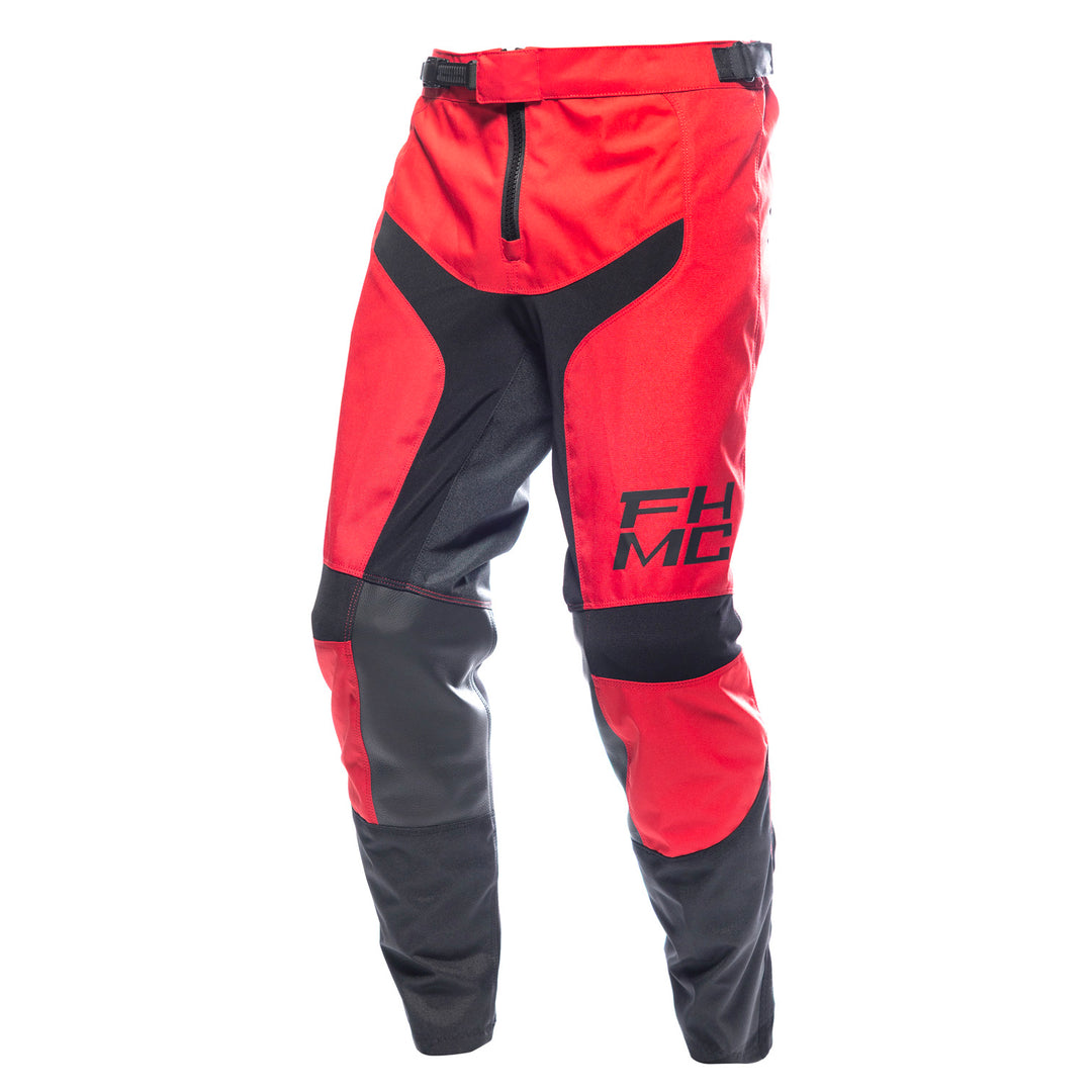 Fasthouse Carbon Method Pants Red/Black - Front Left Side View