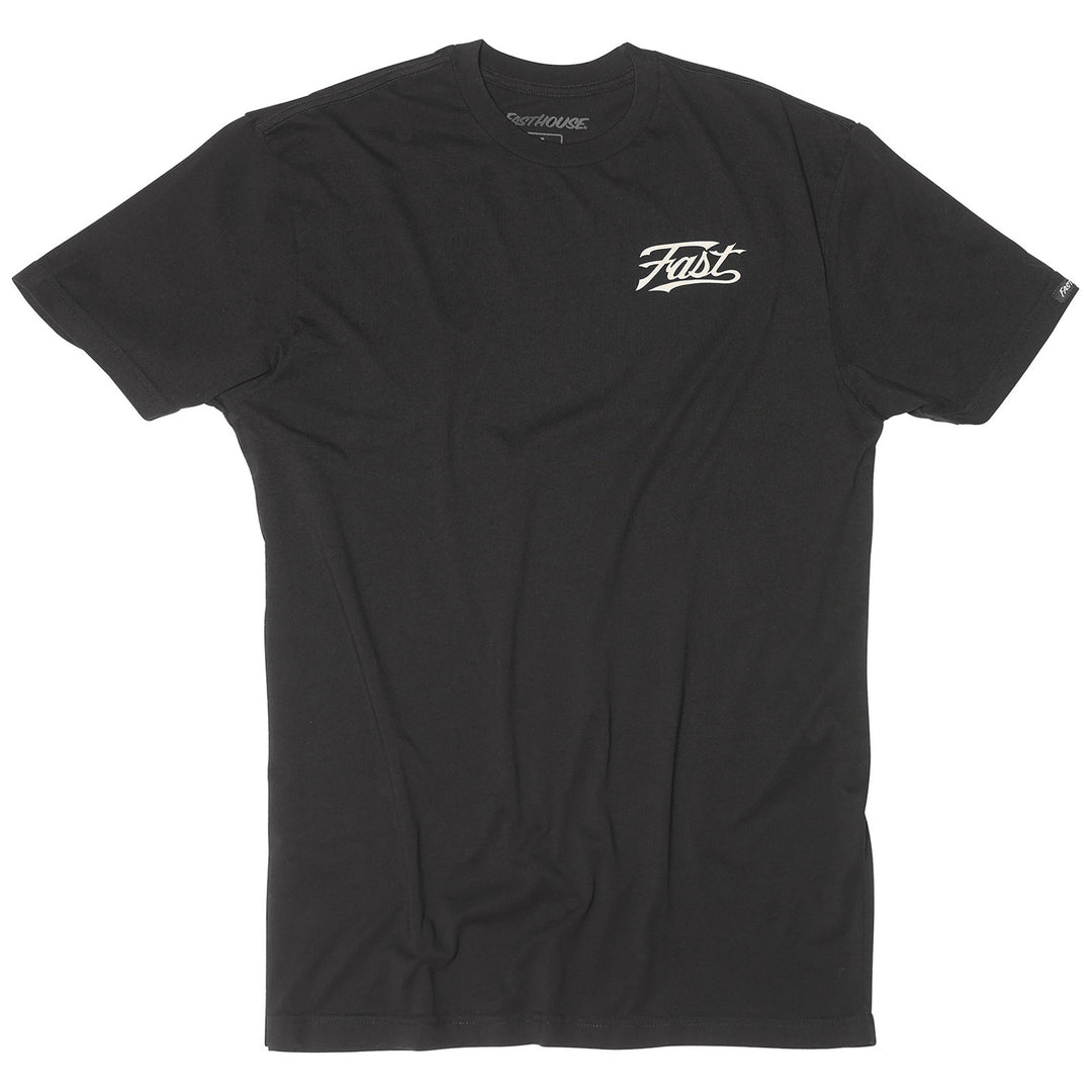 Fasthouse Carrera Tee Black - Front View