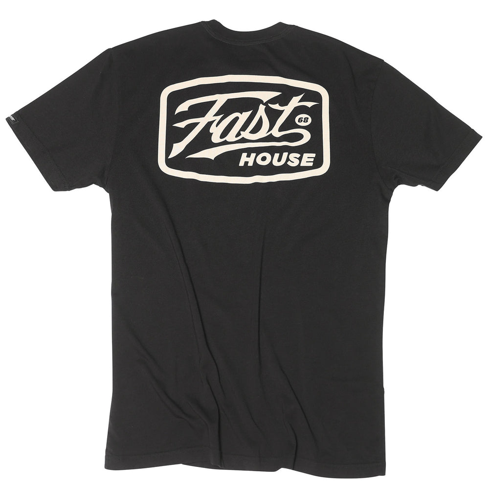 Fasthouse Carrera Tee Black - Rear View
