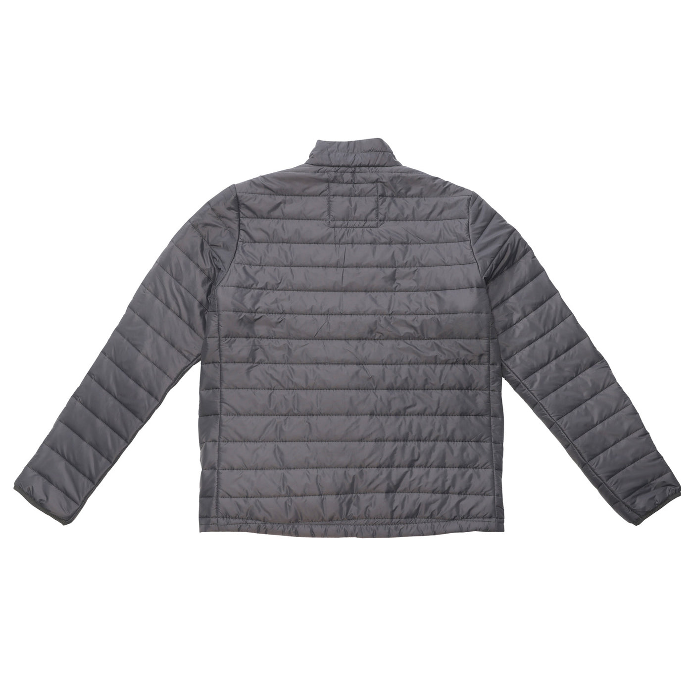 Fasthouse Crosswind Packable Puffer Jacket Charcoal - Rear View