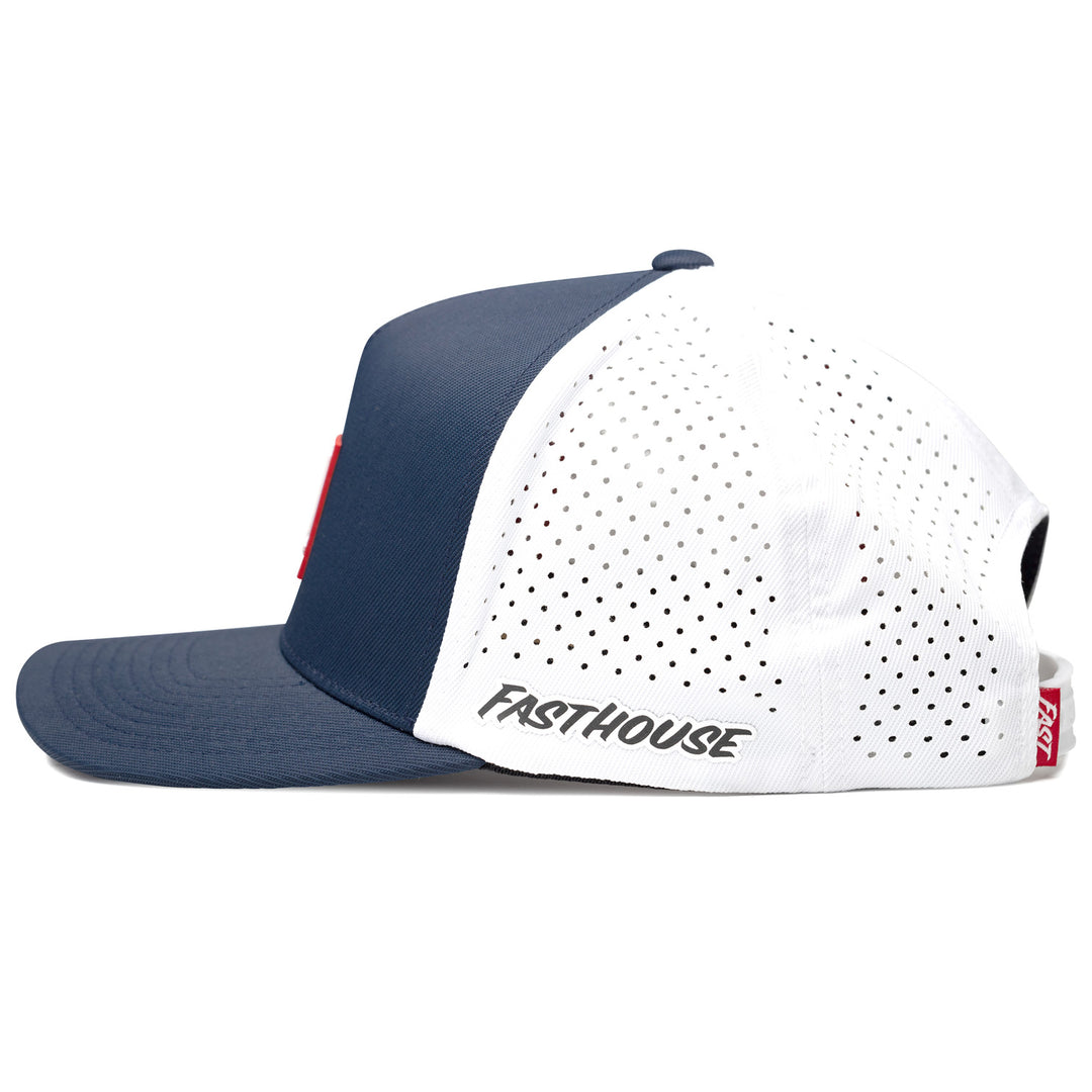 Fasthouse Dash Hat Midnight Navy - Side View