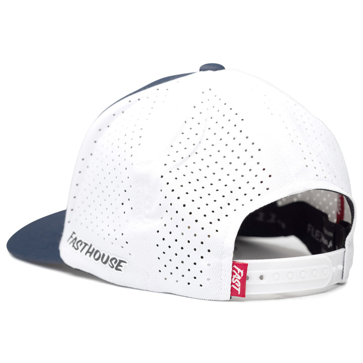 Fasthouse Dash Hat Midnight Navy - Rear Side View