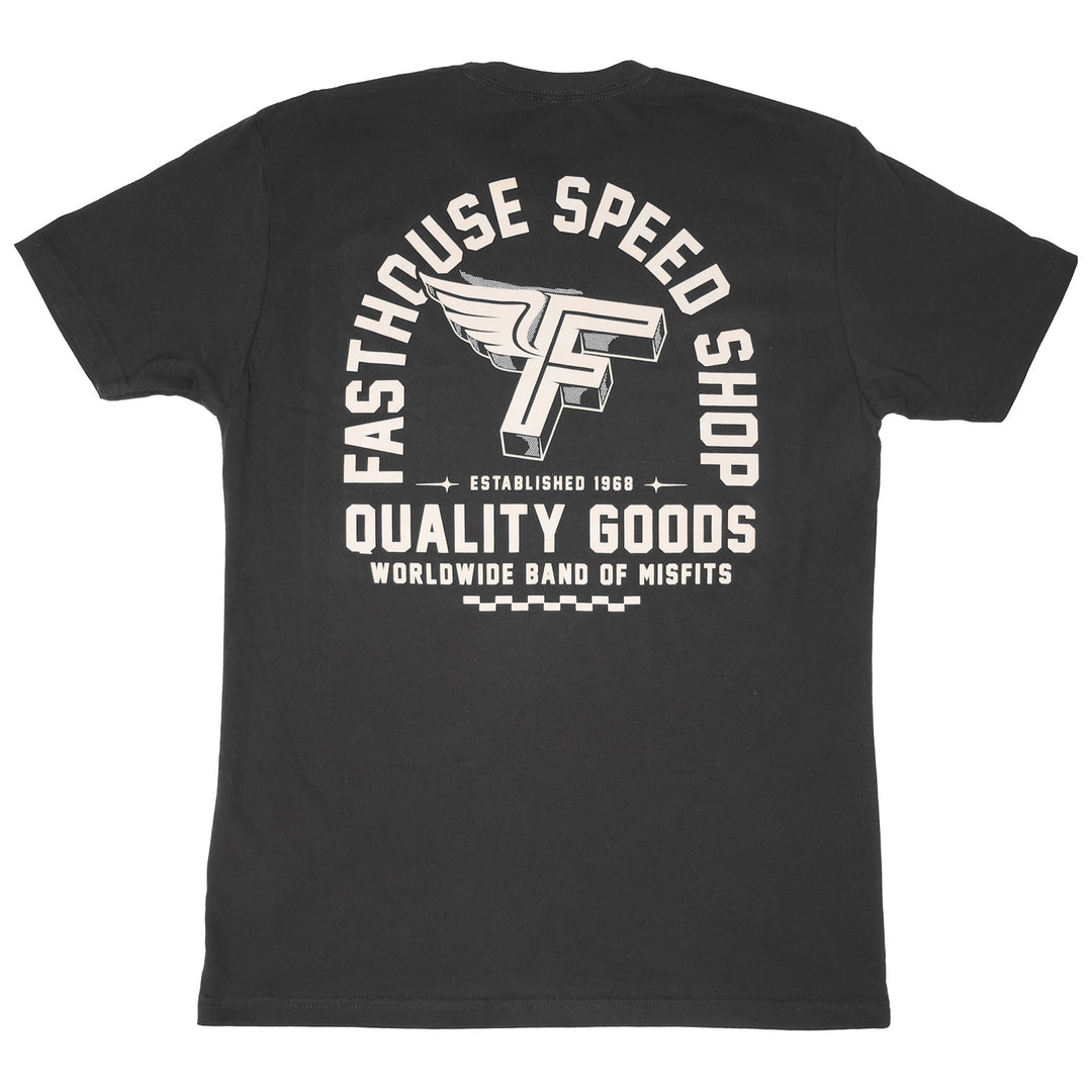 Fasthouse Dash SS Tee Black - Rear View