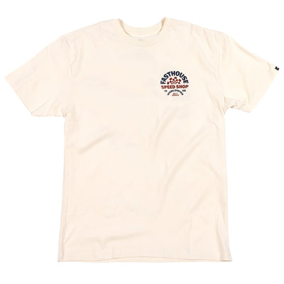 Fasthouse Deco Tee Natural - Front View