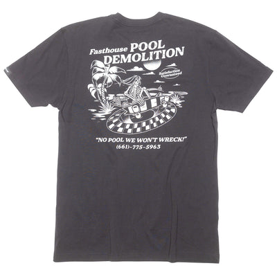 Fasthouse Demolition SS Tee Black - Rear View