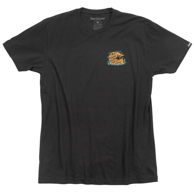 Fasthouse Dust Devil Tee Black - Front View