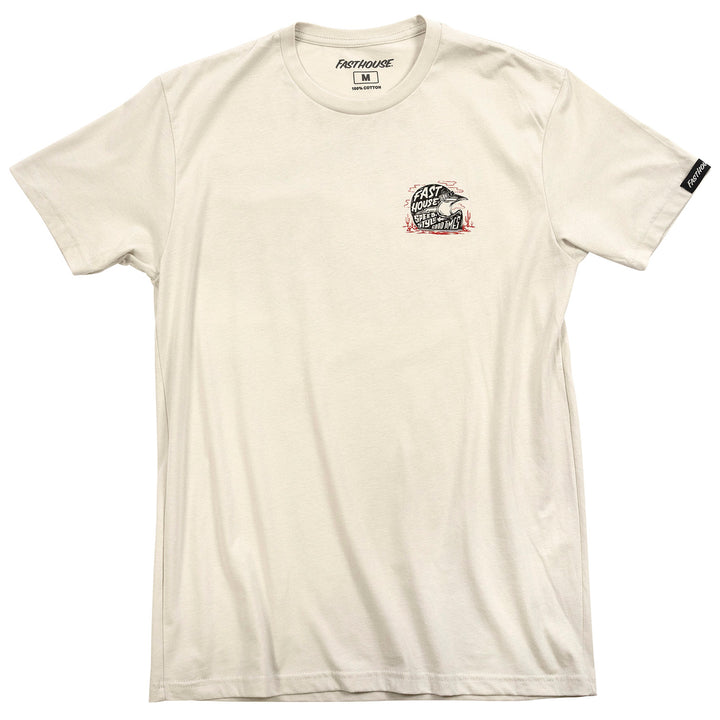 Fasthouse Dust Devil Tee Sand - Front View