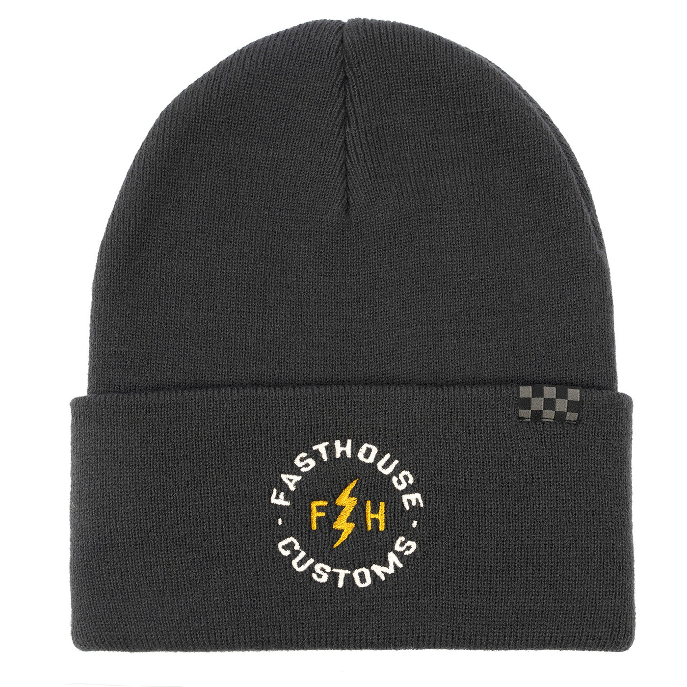 Fasthouse Easy Rider Beanie Smoked Navy - Front View