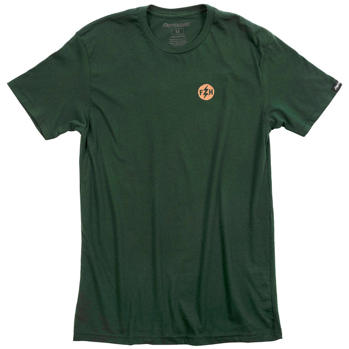 Fasthouse Eleanor Tee Forest Green - Front View