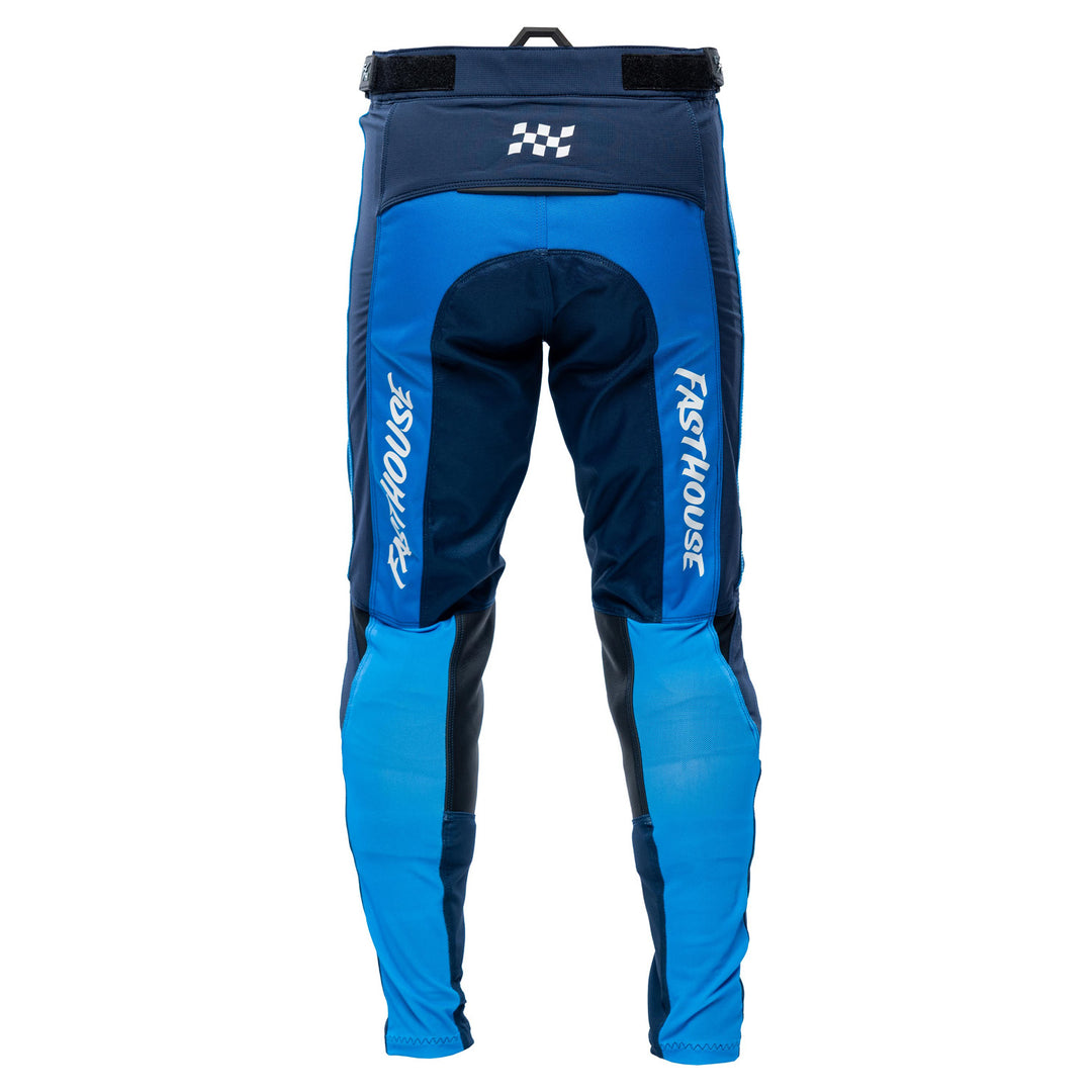 Fasthouse Elrod Ether Pants Electric Blue/Navy - Rear View