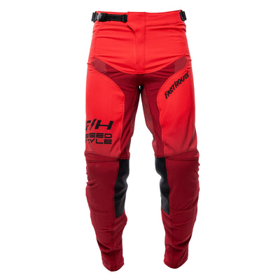 Fasthouse Elrod Ether Pants Red/Jester Red - Front View