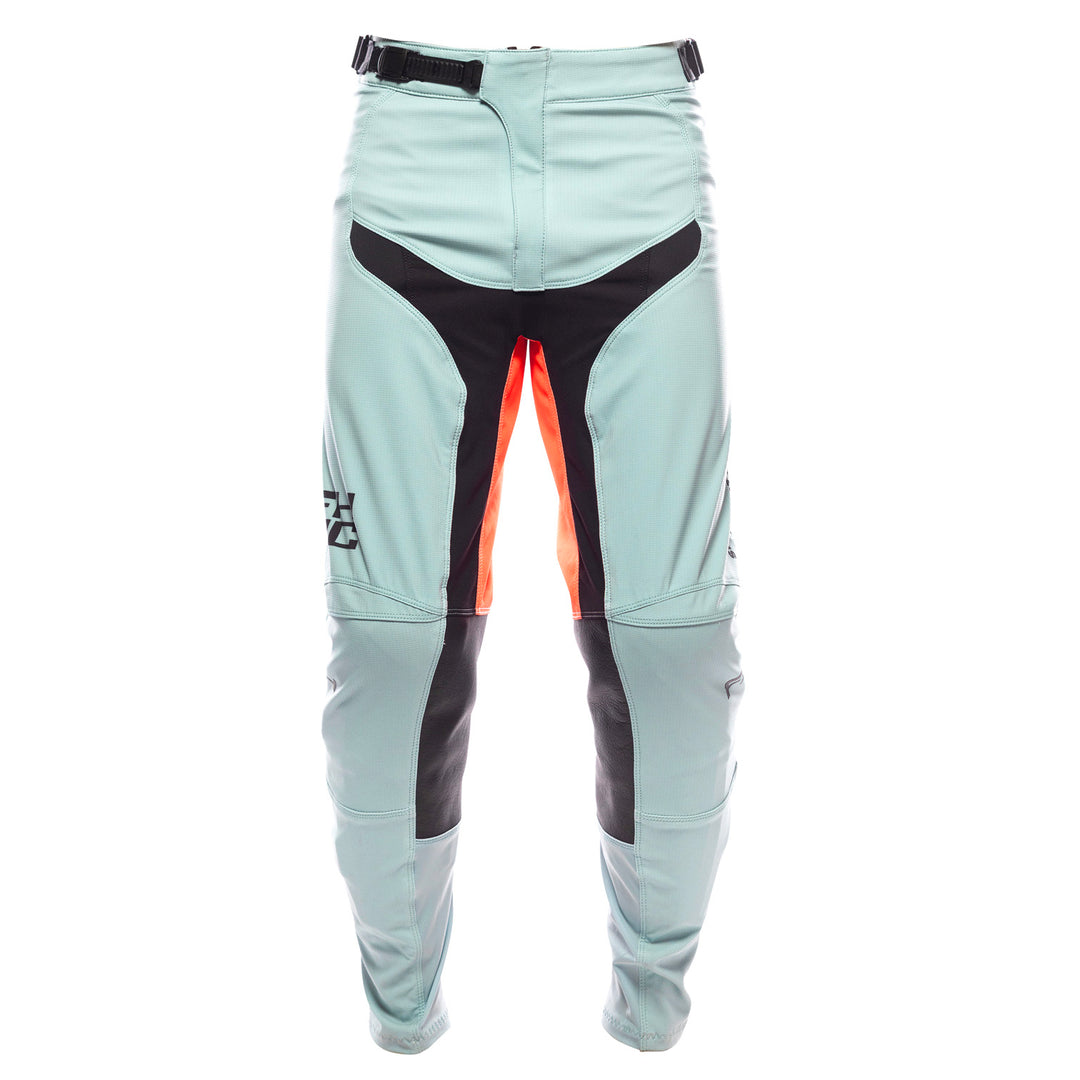 Fasthouse Elrod Formula Pants Oceanic Mint/Hyper Coral - Front View