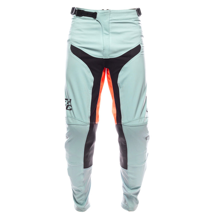 Fasthouse Elrod Formula Pants Oceanic Mint/Hyper Coral - Front View