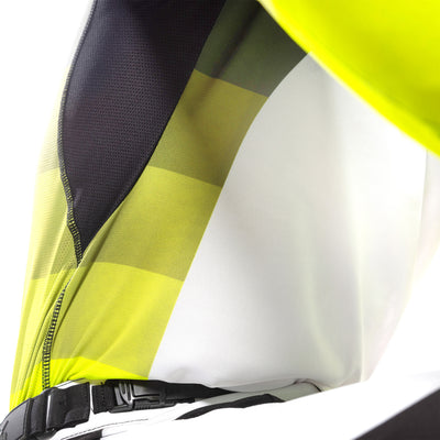 Fasthouse Elrod Hypersonic Jersey Hi-Viz - Close-up of Side and Armpit Details