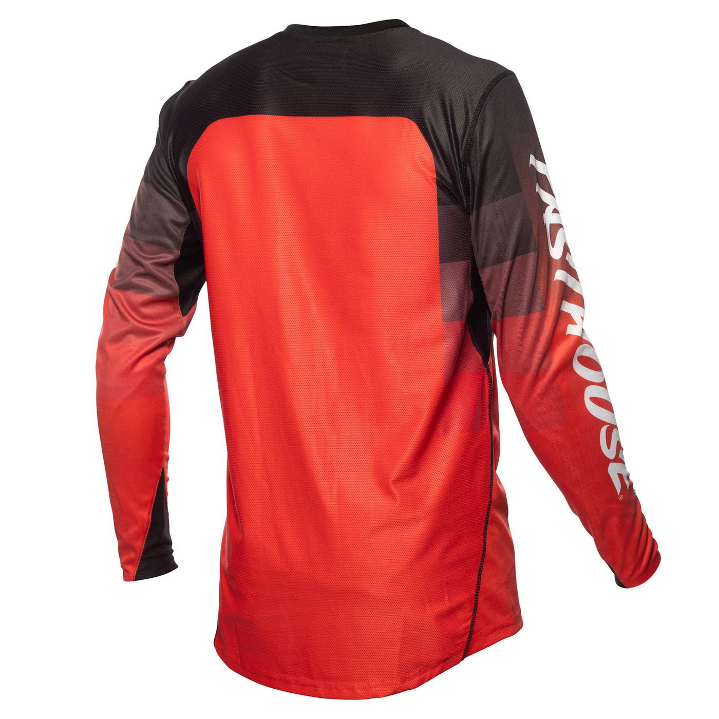 Fasthouse Elrod Hypersonic Jersey Red - Rear View