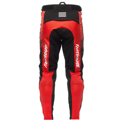 Fasthouse Elrod Hypersonic Pant Red - Rear View