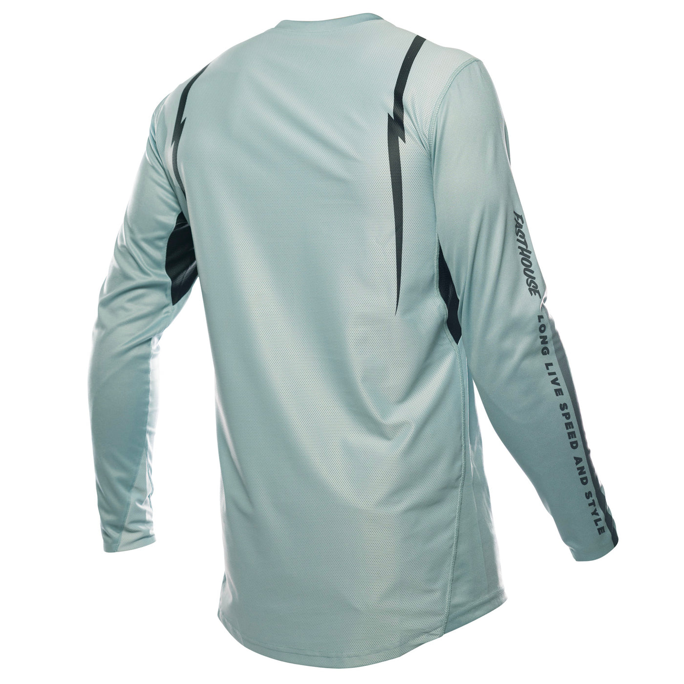 Fasthouse Elrod Nitro Jersey Oceanic Mint - Rear View