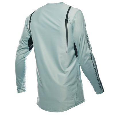 Fasthouse Elrod Nitro Jersey Oceanic Mint - Rear View