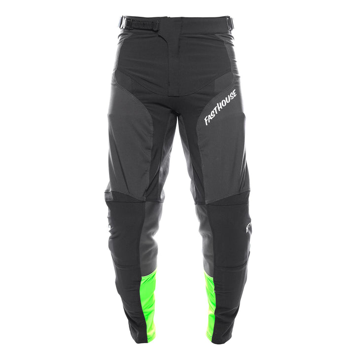 Fasthouse Elrod Nitro Pants Black Neon - Front View