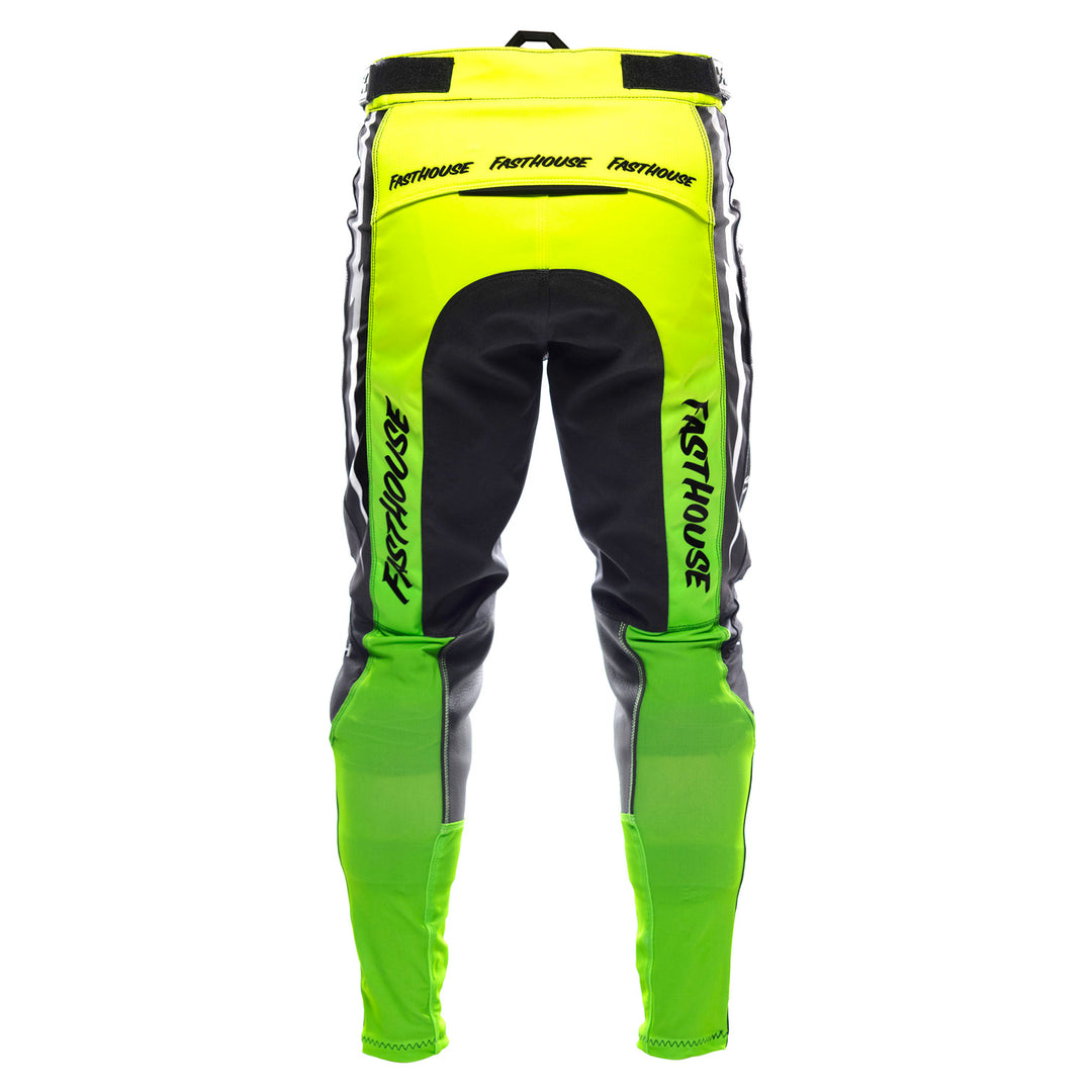 Fasthouse Elrod Nitro Pants Black Neon - Rear View