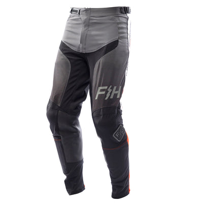 Fasthouse Elrod Nocturne Pant Gray/Black - Front Left Side View