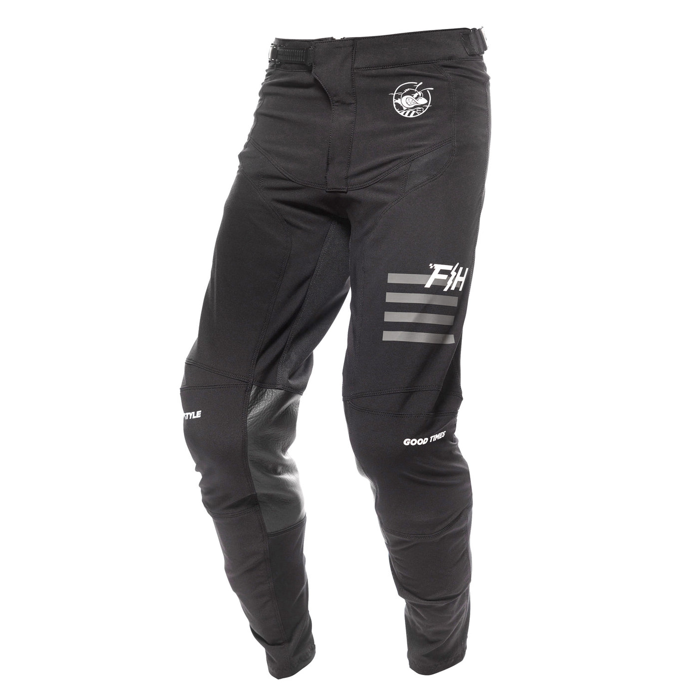 Fasthouse Elrod OG Pant Black - Front Left Side View