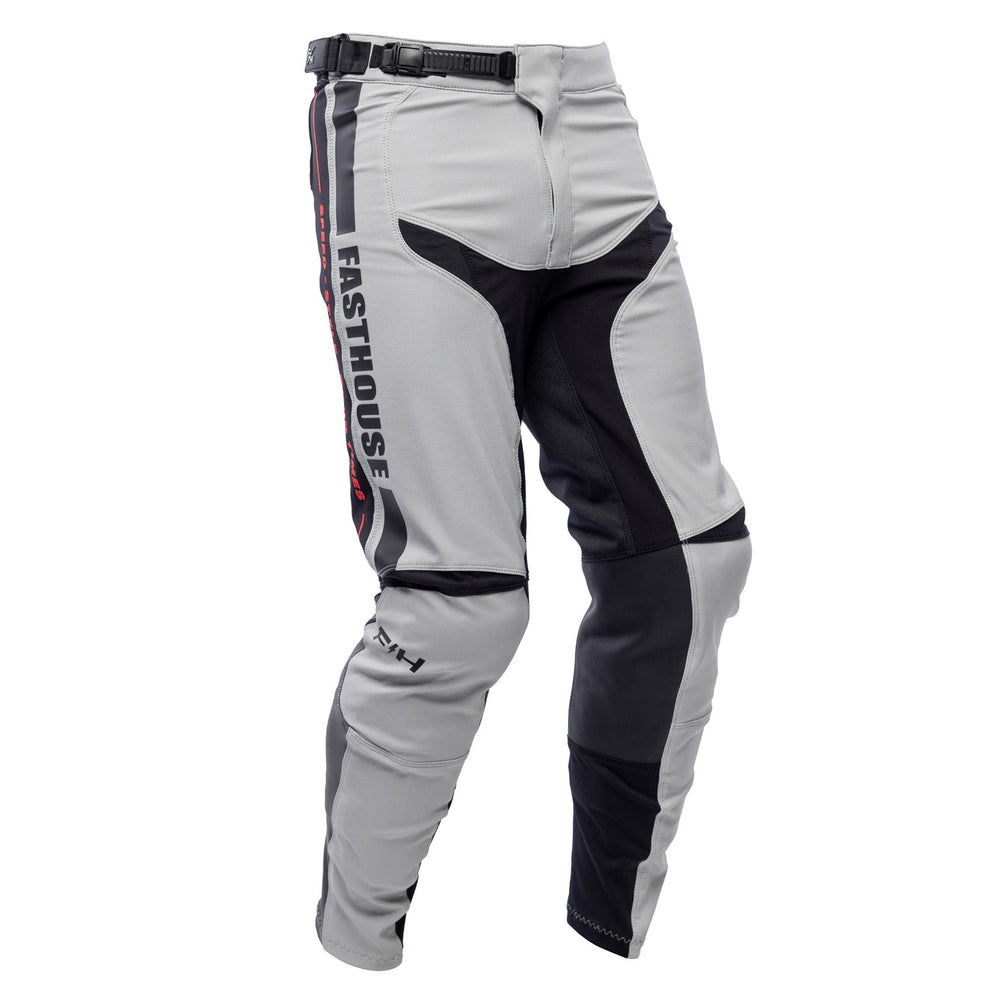 Fasthouse Elrod Storm Pants Fog/Black - Front Right Side View