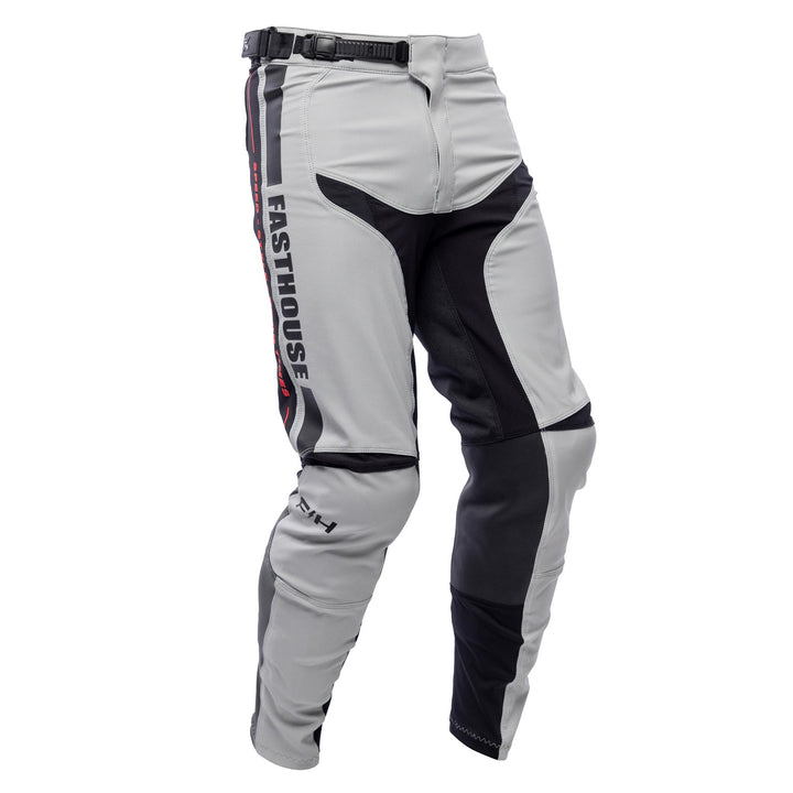 Fasthouse Elrod Storm Pants Fog/Black - Front Right Side View